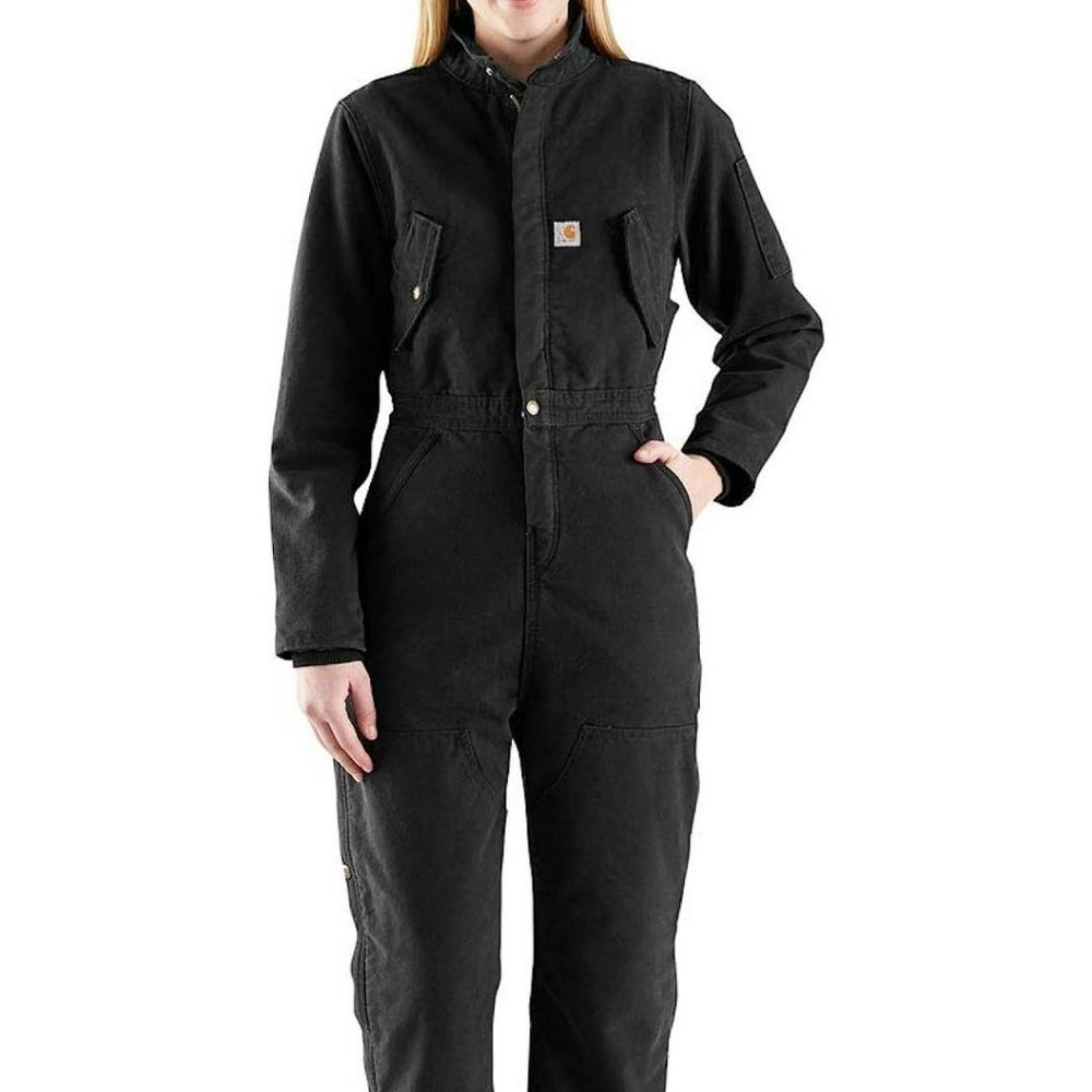 Carhartt Wildwood Coverall Navy Sz L Short